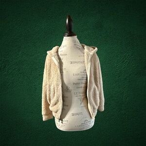 Roxy Faux Sherpa Zip-Up Hoodie Jacket